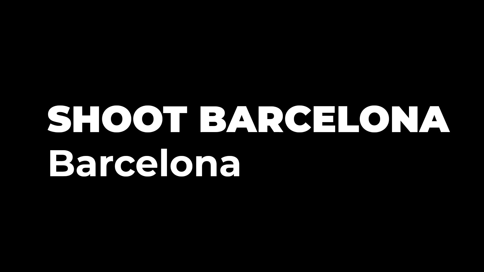 shoot-barcelona